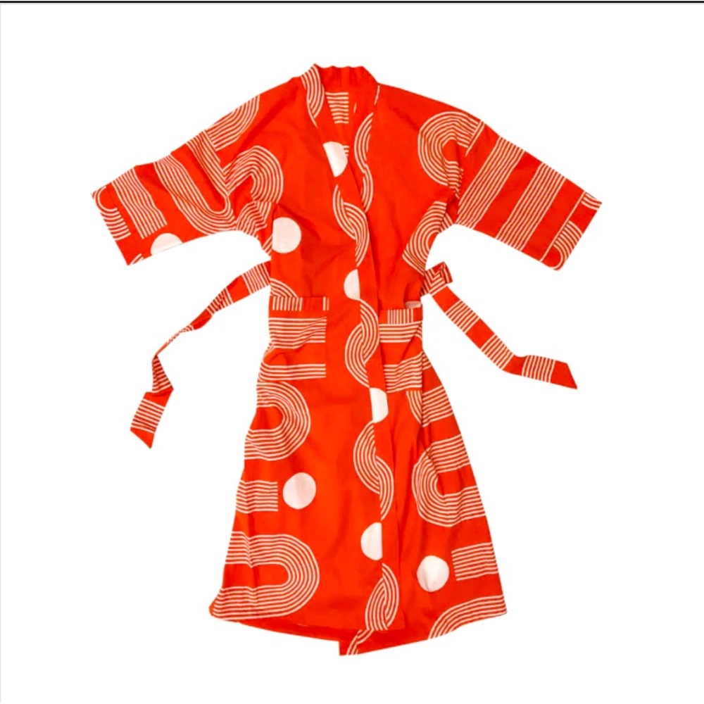 Block Shop Sidewinder Textile Robe - Size Medium